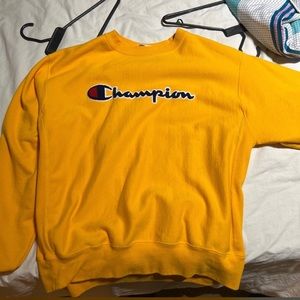 Champions Yellow hoodie